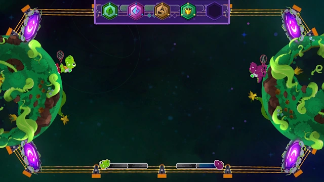 Dino Galaxy Tennis screenshot 4