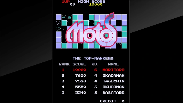 Arcade Archives MOTOS screenshot 0