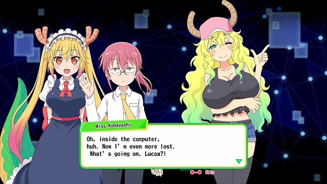 Miss Kobayashi's Dragon Maid: Burst Forth!! Choro-gon ☆ Breath screenshot 0