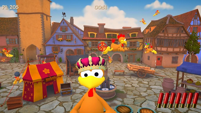 Crazy Chicken Xtreme screenshot 1