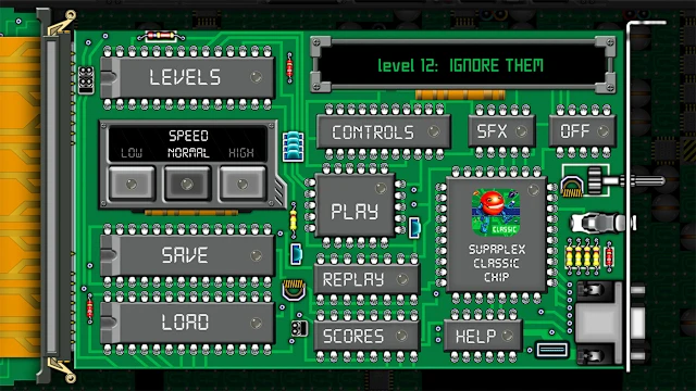 Supaplex screenshot 1