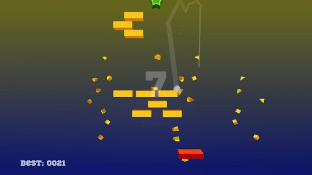 Jumping Bricks Ball screenshot 0