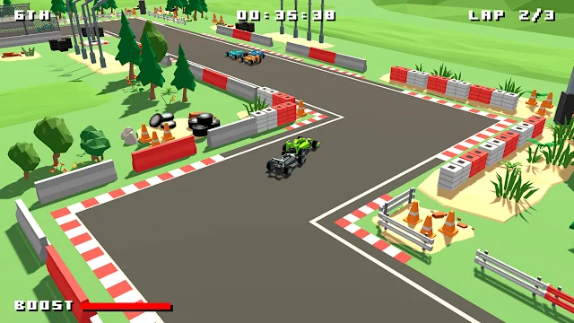 Formula Bit Racing DX screenshot 5