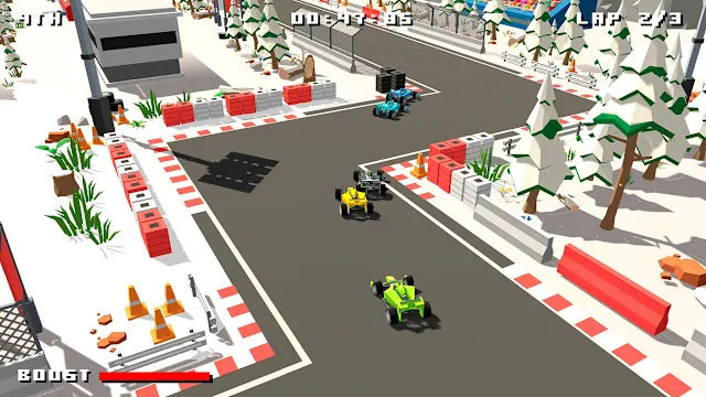 Formula Bit Racing DX screenshot 1