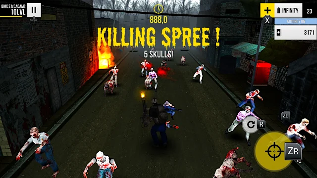 The Last Run: Dead Zombie Shooter screenshot 0