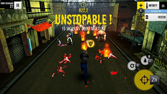 The Last Run: Dead Zombie Shooter screenshot 2