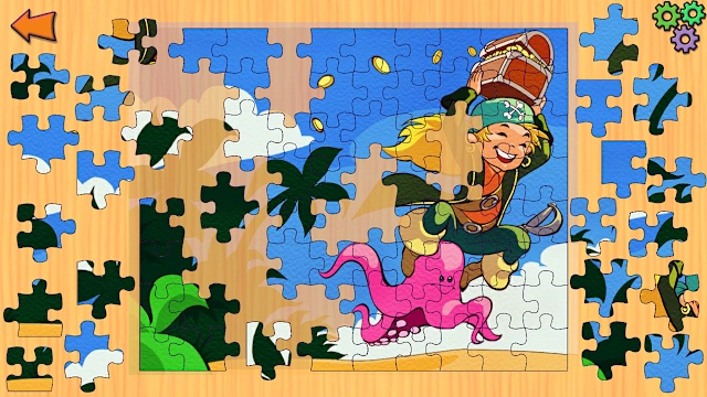 Pirates Jigsaw Puzzle - Education Adventure Learning Children Puzzles Games for Kids & Toddlers screenshot 1