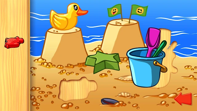 Ocean Animals Puzzle - Preschool Animal Learning Puzzles Game for Kids & Toddlers screenshot 2
