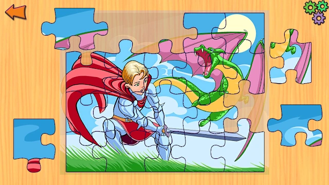 Princess and Fairytales Jigsaw Puzzles - Puzzle Game for Kids screenshot 1