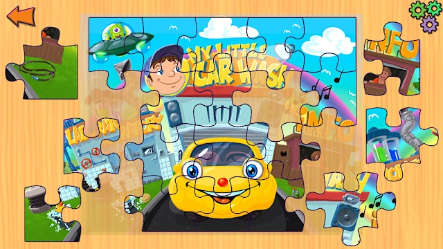 Cars Puzzles Game - Funny Car & Trucks Preschool Jigsaw Education Learning Puzzle Games for Babies, Kids & Toddlers screenshot 4