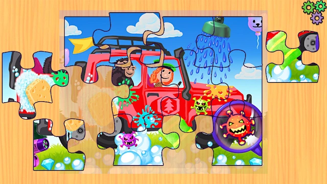 Cars Puzzles Game - Funny Car & Trucks Preschool Jigsaw Education Learning Puzzle Games for Babies, Kids & Toddlers screenshot 2