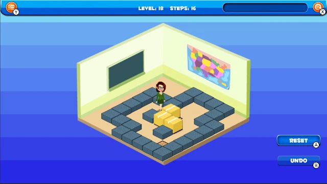 3D Box Sokoban screenshot 1