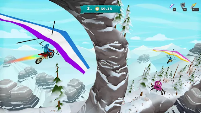 Airborne Motocross screenshot 1