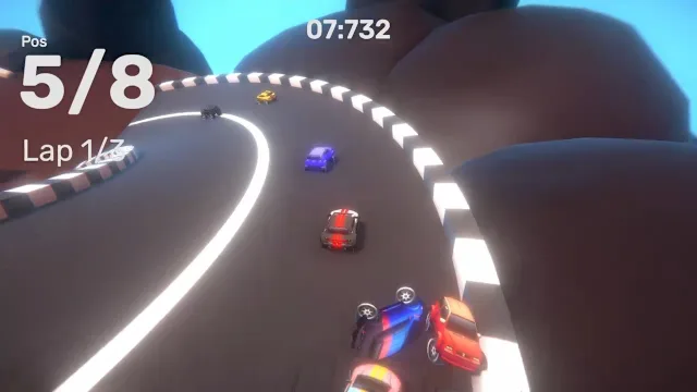 Mini Kart Racing screenshot 1
