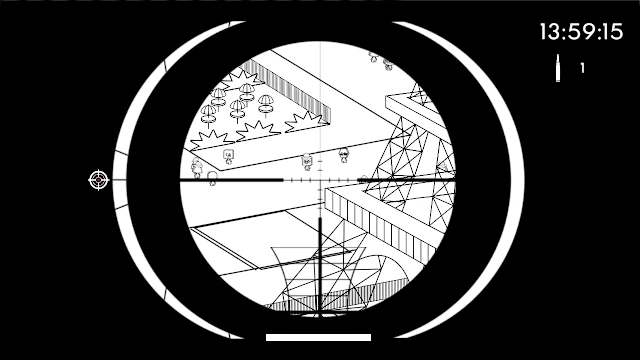 Geometric Sniper - Blood in Paris screenshot 1