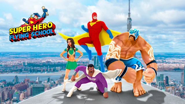 Super Hero Flying School