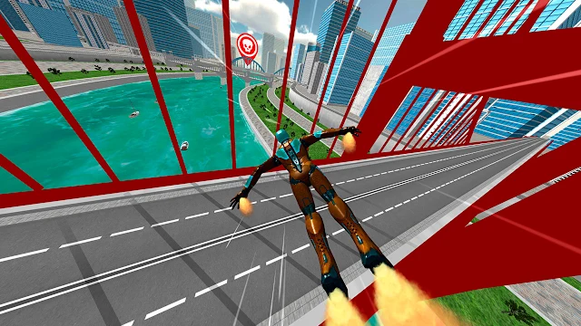 Super Hero Flying School screenshot 2