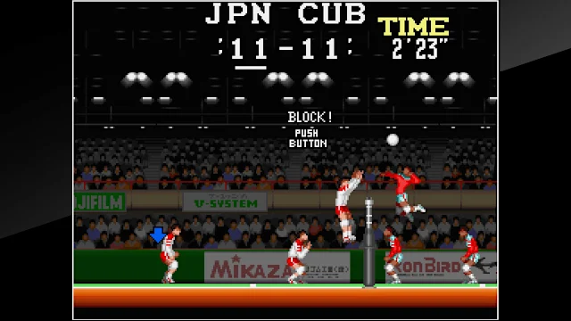Arcade Archives Super Volleyball screenshot 1