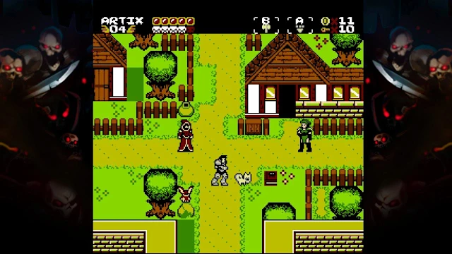 AdventureQuest 8-Bit: Dungeons & Doomknights screenshot 1