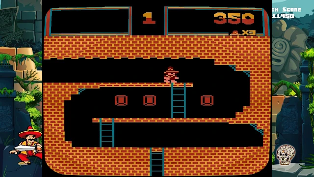 Montezuma's Revenge: 8-Bit Edition screenshot 0