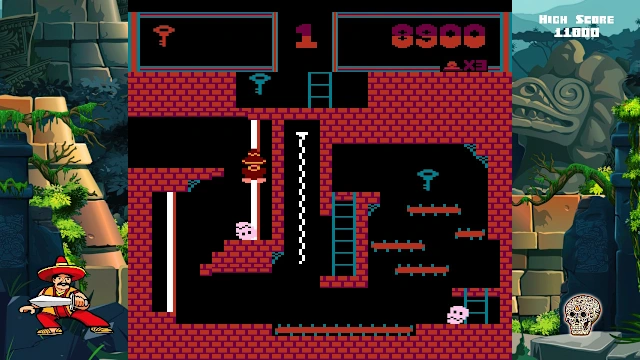 Montezuma's Revenge: 8-Bit Edition screenshot 2