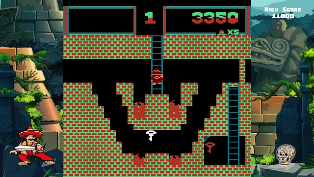 Montezuma's Revenge: 8-Bit Edition screenshot 4