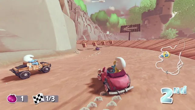 SMURFS KART screenshot 4