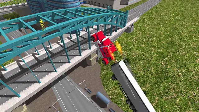 Construction Ramp Jumping screenshot 4
