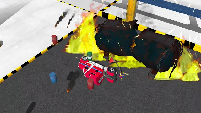 Construction Ramp Jumping screenshot 2