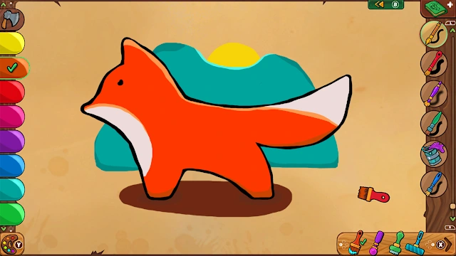 Coloring Pages: Lumberhill Tales screenshot 4