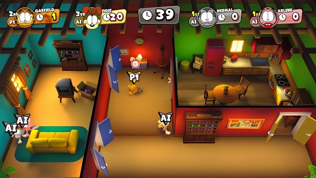 Garfield Lasagna Party screenshot 1