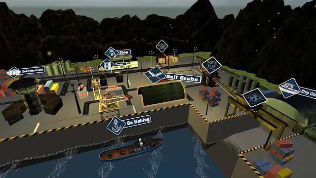 Deadliest Catch - Ocean Boat Driving & Fishing 2022 Simulator screenshot 4
