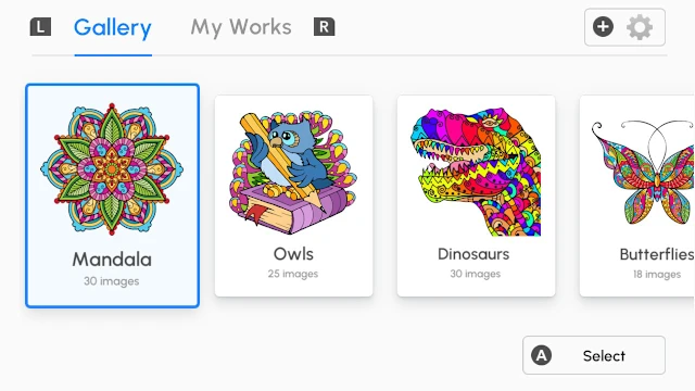 Coloring Book for Adults screenshot 0