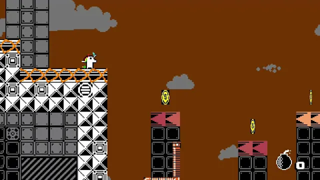Unichrome: A 1-Bit Unicorn Adventure screenshot 5