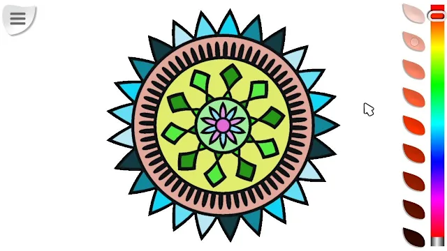 Coloring Book: Mandalas screenshot 3