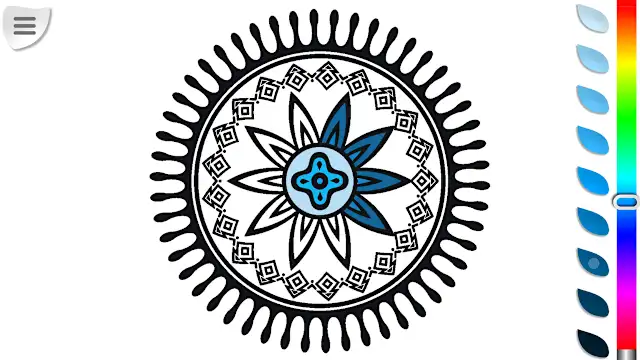 Coloring Book: Mandalas screenshot 5