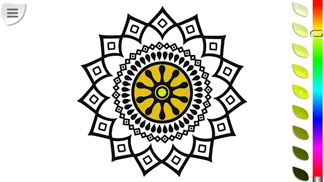 Coloring Book: Mandalas screenshot 4
