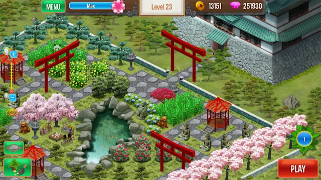 Queen's Garden - Sakura Season screenshot 1