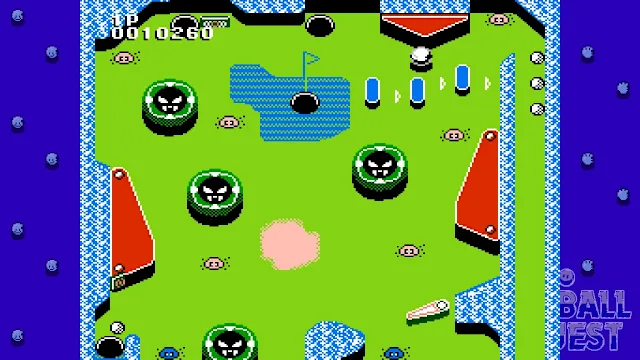 JALECOlle Famicom Ver. Pinball Quest screenshot 3