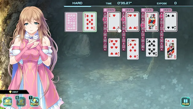 Pretty Girls Four Kings Solitaire screenshot 2