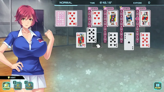 Pretty Girls Four Kings Solitaire screenshot 4