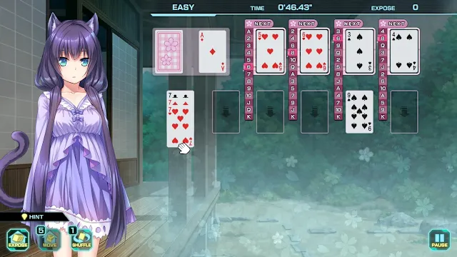 Pretty Girls Four Kings Solitaire screenshot 5