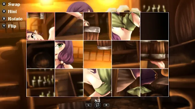 Elves Fantasy Hentai Puzzle screenshot 6