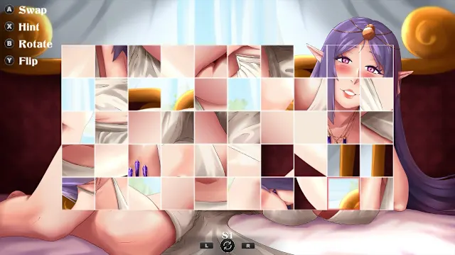 Elves Fantasy Hentai Puzzle screenshot 2
