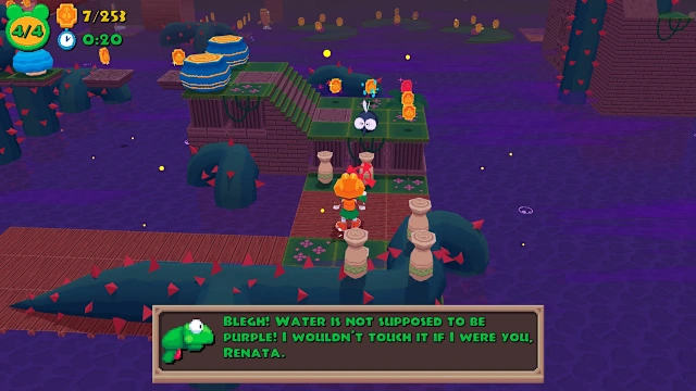 Frogun Deluxe Edition screenshot 1