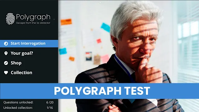 Polygraph: Escape from the Lie Detector screenshot 0