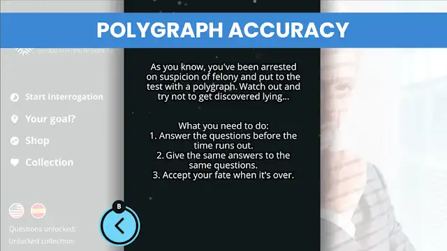 Polygraph: Escape from the Lie Detector screenshot 2