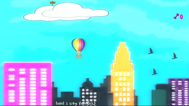 Puppy Balloon Ride screenshot 1