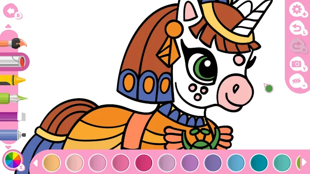 My Cute Unicorns - Coloring Book screenshot 3