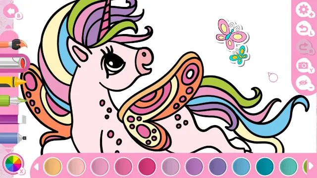 My Cute Unicorns - Coloring Book screenshot 5